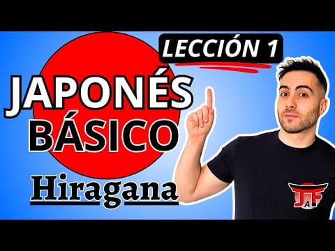 Aprende Hiragana Parte 1