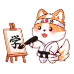 coco sensei escribiendo en japonés
