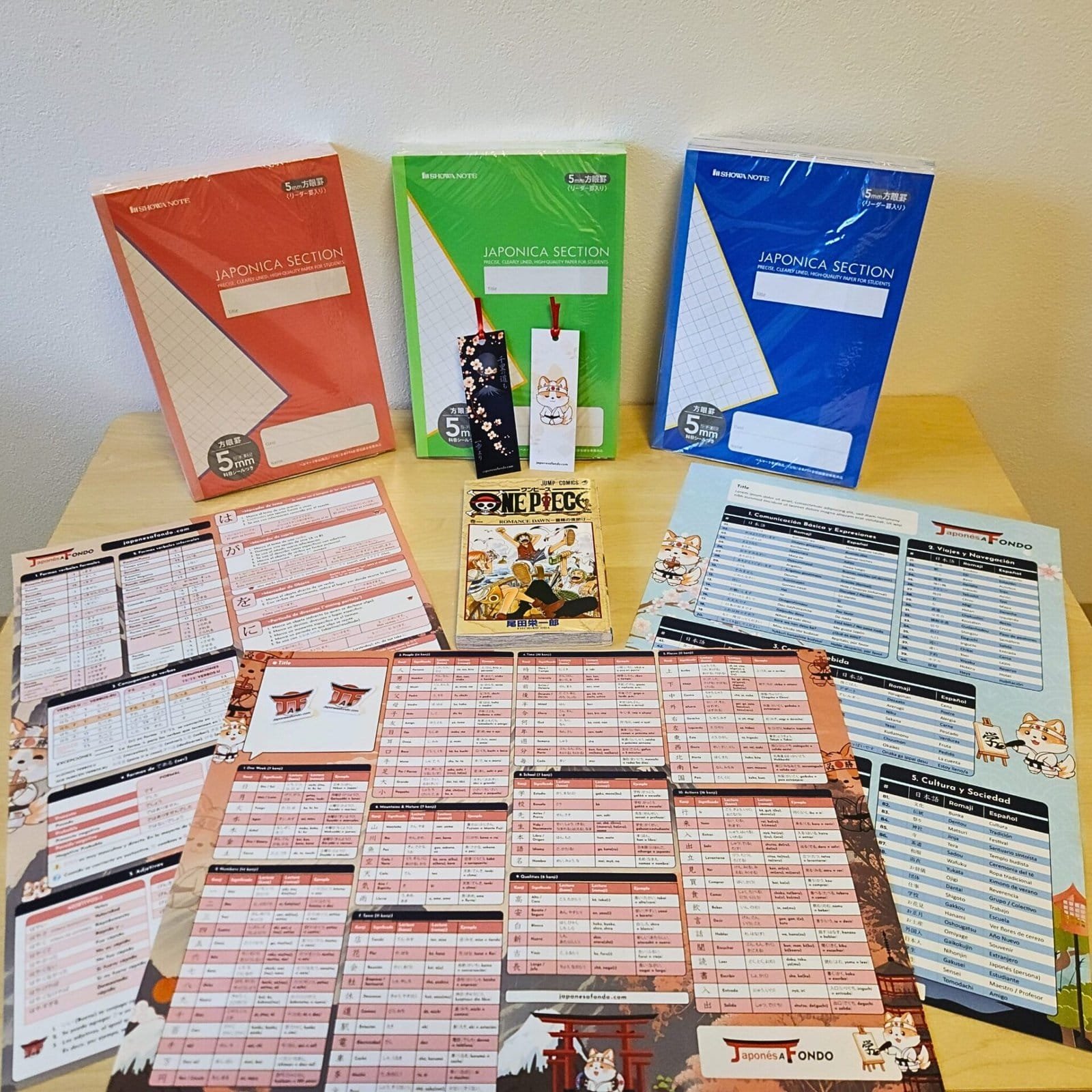 Pack Esencial de Escritura y Lectura Japonesa – Aprende como en Japón